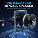 TANNOY 7" CEILING SPEAKERS, DUAL CONCENTRIC IN-CEILING LOUDSPEAKER ROTATING - Like New