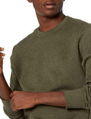 AMAZON ESSENTIALS MEN'S FLEECE CREW NECK SWEATSHIRT XX-LARGE OLIVE HEATHER - Like New