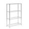 Honey-Can-Do SHF-01906 4-tier chrome shelving unit-250 lbs, 4-Tier - Like New
