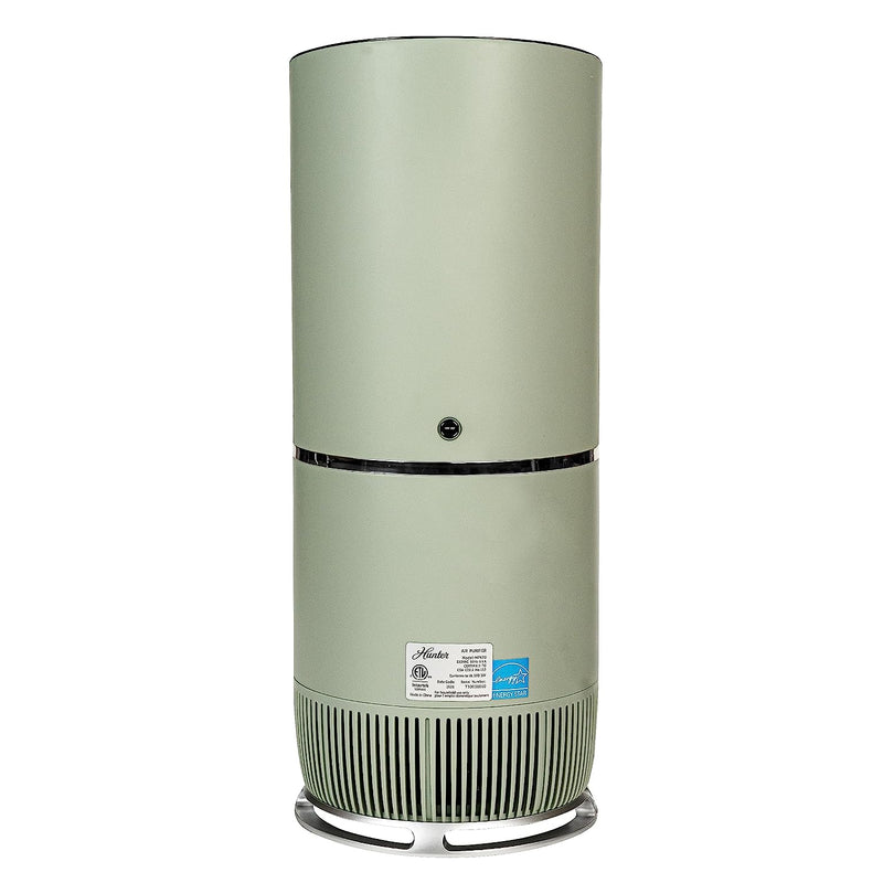 HUNTER True HEPA Air Purifier for Allergies Digital Tall Tower HP670SG - SAGE - Like New