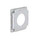 RACO 810C 30-50A RECEPTACLE 2.141-INCH DIAMETER 4-INCH SQUARE EXPOSED WORK COVER - Brand New