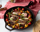 Lodge 10.25" Cast Iron Pre-Seasoned Skillet Signature Teardrop 8SK3PLT - Black - Brand New