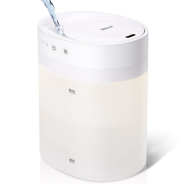 XBURAN COOL MIST HUMIDIFIER SETTINGS - WHITE - Like New