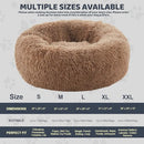 inspaws Calming Dog Bed for Medium Large Dogs, Washable 31" B0CPY1XBL6 - Brown - Brand New