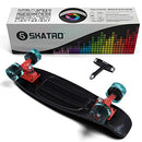 Skatro Mini Cruiser Skateboard 22x6inch Retro Style Plastic Board Comes Complete - Brand New