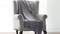 LUXURY HOME 50" X 60" ULTRA SOFT MICRO-FLEECE THROW BLANKET - GRAY - Like New