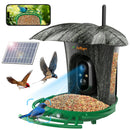 LOLlyes AI Smart Bird Feeder Camera 64G Card 1080P HD Identify Species - Camo - Like New