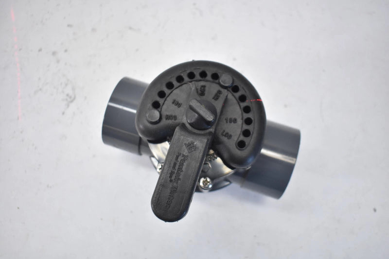 PENTAIR POOL & SPA WATER 2 WAY DIVERTER VALVE 2-1/4 - Like New