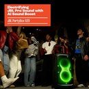 JBL PartyBox 520 Portable BatteryPowered Party Speaker AI Sound Boost Black - Like New