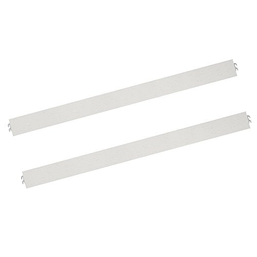 EVOLUR CONVERTIBLE CRIB WOODEN FULL SIZE BED RAIL, BRUSH WHITE - Like New