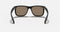 RAY-BAN RB4165 JUSTIN SUNGLASSES, 54MM - MATTE RUBBER BLACK/GOLD MIRROR - Like New