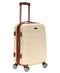 ROCKLAND MELBOURNE HARDSIDE EXPANDABLE CARRY-ON 20" - WHITE - Brand New
