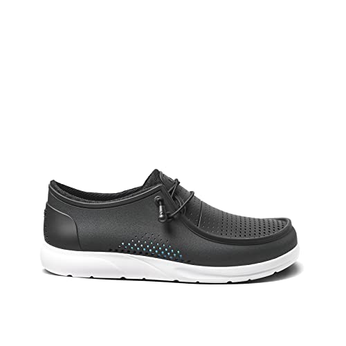 CI9922 REEF WATER COAST MEN'S SHOE, WATER FRIENDLY, SOFT FOOTBED SIZE 10 BLACK - Like New