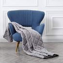 BlanQuil Basic Weighted Blanket, Grey, 12 - Brand New