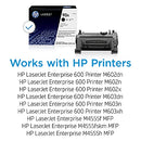 HP 90A BLACK TONER CARTRIDGE WORKS LASERJET ENTERPRISE 600 M602 M603 CE390A - Brand New