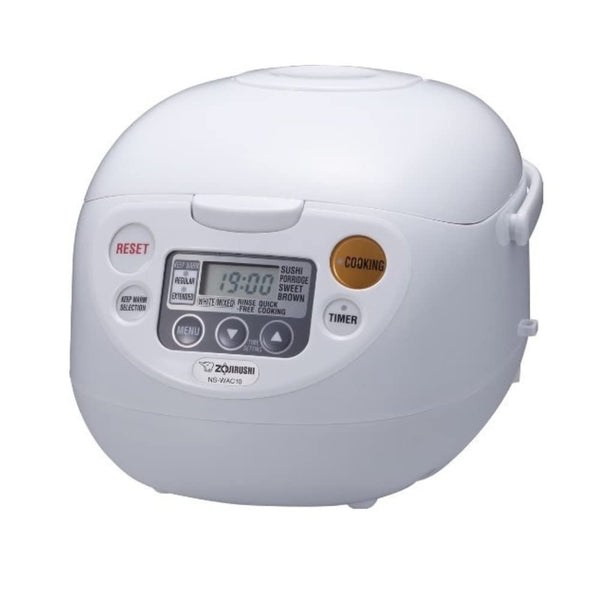 ZOJIRUSHI NS-WAC10 5.5-CUP MICOM RICE COOKER AND WARMER - WHITE - Scratch & Dent