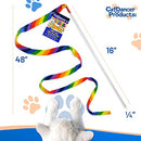 Cat Dancer Rainbow Charmer Cat Toy - Brand New
