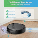 MANVINS G20 Robot Vacuum and Mop Combo App/Alexa/WiFi Cleaner Tangle-Free Black Like New