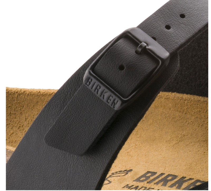 BIRKENSTOCK MAYARI BIRKO-FLOR SANDALS MENS 12 - SIZE: MEN 12 (EU M45) - BLACK - Like New
