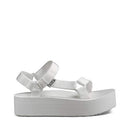 TEVA WOMEN'S W FLATFORM UNIVERSAL SANDAL - SIZE: WOMEN 10 - BRIGHT WHITE - Like New