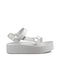 TEVA WOMEN'S W FLATFORM UNIVERSAL SANDAL - SIZE: WOMEN 10 - BRIGHT WHITE - Like New