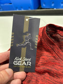 KICK START GEAR SPORTSWEAR RED SIZE MEDIUM TANKTOP - SIZE: MEN M - RED - Brand New