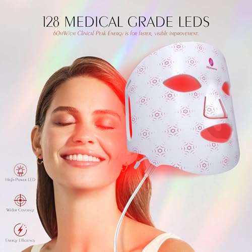 PHOTONSTAR RED LIGHT THERAPY FOR FACE LED FACE MASK LIGHT THERAPY - MULTI - Brand New