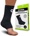 CRUCIAL COMPRESSION ANKLE BRACE COMPRESSION SUPPORT SLEEVE 1 PAIR MEDIUM - Like New