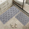Upgraded Non Slip Bathroom Rugs Sets 2 Piece, Washable Waffle Bath Mats Set - Brand New