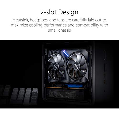 ASUS Dual NVIDIA GeForce RTX 3060 V2 OC 12GB GDDR6 Gaming Graphics Card - Like New