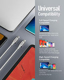 ANKER USB-C 2.0 CABLE POWERLINE+ III 6FT USB-IF CERTIFIED CABLE SILVER - Like New