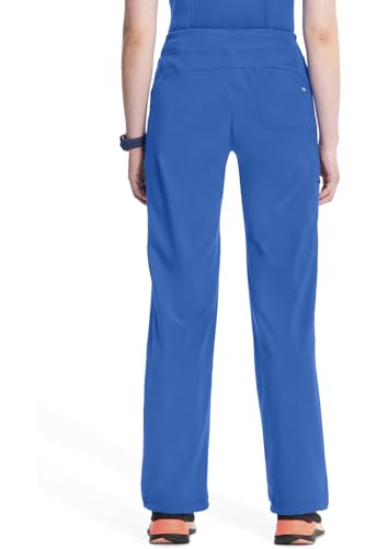 CHEROKEE INFINITY SCRUB PANTS 360 STRETCH WITH 4 POCKETS WOMEN XS ROYAL - Brand New