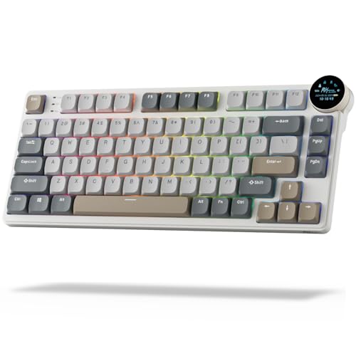 RK ROYAL KLUDGE N80 LOW PROFILE MECHANICAL KEYBOARD W/SMART - Scratch & Dent