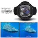 SEAFROGS 40M/130FT OPTICAL ACRYLIC 6"WIDE ANGLE DOME PORT, FISHEYE - BLACK - Like New