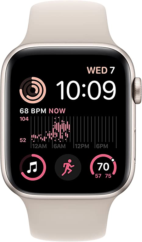 For Parts: APPLE WATCH SE 2nd Gen GPS 44MM MNTE3LL/A -CANNOT BE REPAIRED