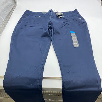 BLU ROCK SLIM STRETCH STRAIGHT JEANS - SIZE: MEN 36X32 - NAVY - Brand New