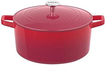 Cuisinart 5.5 Qt. Round Casserole CI655-28RG - Red Gradient Like New