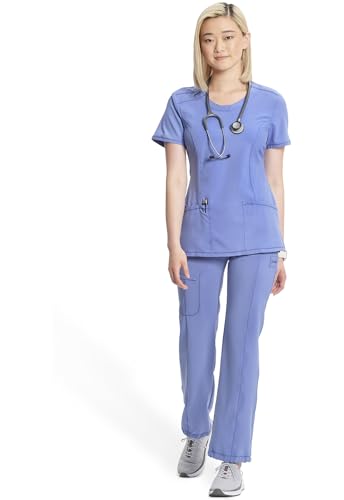 INFINITY CHEROKEE ROUND NECK NURSE SCRUB TOPS WOMEN XL CIEL - Brand New