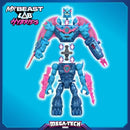 MrBeast Lab Hybrids Mega Pack 4 Mix & Match Figures 7 Accessories - NEW - Brand New