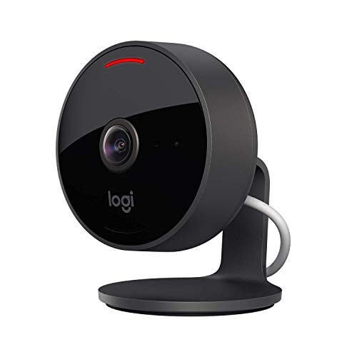 Logitech Circle View Weatherproof Wired Home Security Camera - Black - Like New