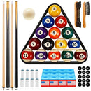 Outus 71PCS POOLS TABLE BILLIARDS ACCESSORIES BILLIARD POOL BALLS Billiards - Like New