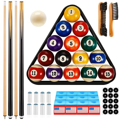 Outus 71PCS POOLS TABLE BILLIARDS ACCESSORIES BILLIARD POOL BALLS Billiards - Like New