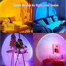 Madoury Sunset Lamp Projector APP Control Multicolor Lamp Led Light - Black - Like New