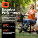 Superhandy 3 Wheel Power Mobility Scooter Single Battery GUT184 - Black - Like New