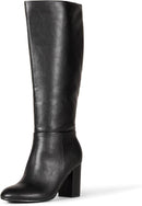 AMAZON ESSENTIALS WOMEN'S TALL HEEL BOOT - SIZE: WOMEN 6.5 - BLACK - Like New