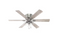 HUNTER FAN COMPANY ALVARADO 52" CEILING FAN LIGHT KIT - BRUSHED NICKEL - Like New