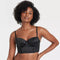 AUDEN™ WOMEN'S SATIN LIGHTLY LINED LINGERIE CORSET - SIZE: WOMEN XL - BLACK - Brand New