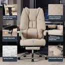 EXCEBET BIG AND TALL OFFICE CHAIR 400LBS WIDE SEAT - BEIGE - Like New