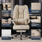 EXCEBET BIG AND TALL OFFICE CHAIR 400LBS WIDE SEAT - BEIGE - Like New