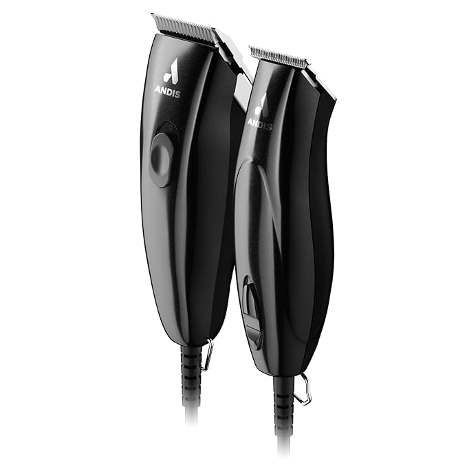 Andis 24810 Professional PivotPro SpeedMaster Hair Clipper Beard Trimmer - Black Like New